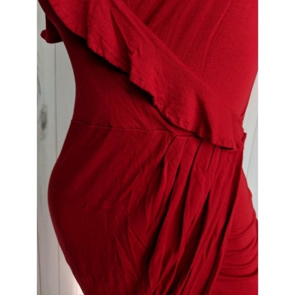 Evening Collection Red Dress SZ M - Picture 10 of 13